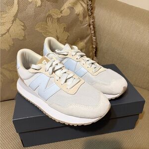 New Balance 237 Grey Blue Sneakers